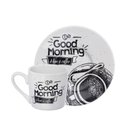 Ver imagem 5 de Jogo de Xicara para Café com Pires de Porcelana