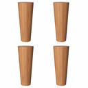 Ver imagem 5 de Kit 4 Pés de Madeira para Móveis Modelo Pino Vários Tamanhos - 40cm