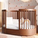 Ver imagem 6 de Quarto de Bebê Completo Wave Evolutivo com Berço e Cômoda Crescer