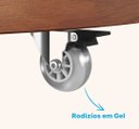 Ver imagem 4 de Quarto de Bebê Completo Evolutivo com Berço 3 em 1 Redondo e Cômoda 3 Gavetas