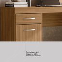 Ver imagem 4 de Escrivaninha Vitória Amêndola Touch - Demóbile