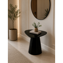 Ver imagem 2 de Mesa Lateral Orgânica Canya 50 cm - Laca Preto