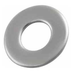 Arruela Lisa Din 994 5/16 Aço Inox Polido - 500un - 1