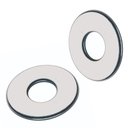 Ver imagem 2 de Arruela Lisa Din 994 5/16 Aço Inox Polido - 500un