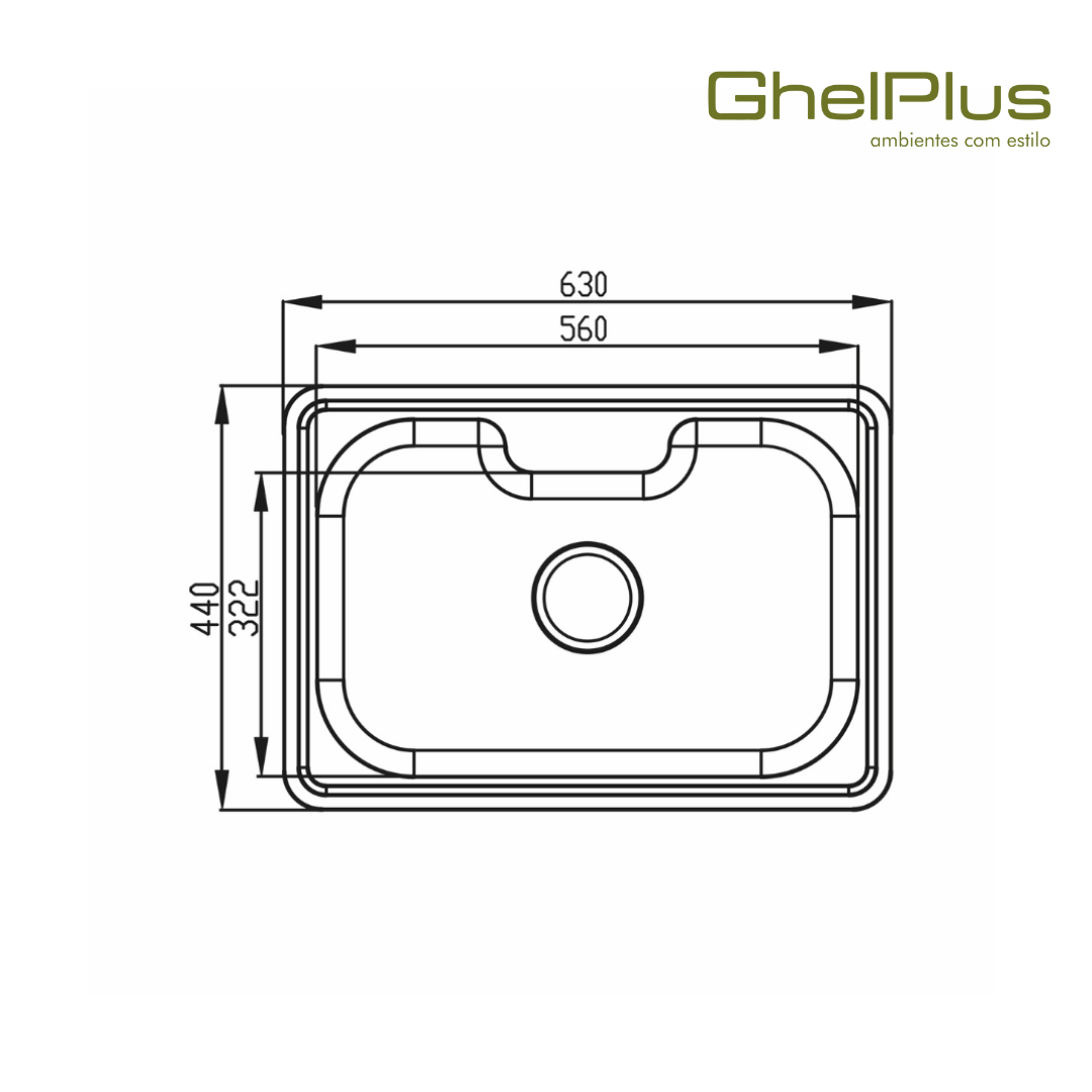 Cuba Ghelplus Super 63x44x20 com Acessórios - 5