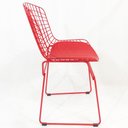 Ver imagem 3 de Cadeira para Cozinha Bertoia Vermelha - Direto de Fábrica