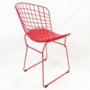 Ver imagem 4 de Cadeira para Cozinha Bertoia Vermelha - Direto de Fábrica