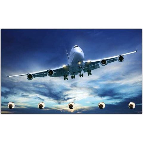 Porta Chaves Avião Aviões Salas Decorações Organizador Chaveiros