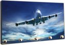 Ver imagem 2 de Porta Chaves Avião Aviões Salas Decorações Organizador Chaveiros