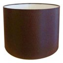 Ver imagem 5 de Cúpula Abajur e Luminária Cilíndrica Vivare Cp-7017 Ø40x21cm - Bocal Nacional Café