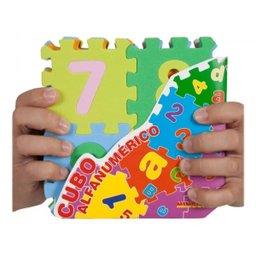 Tapete Cubo Alfanumerico 40 Pecas Imperdivel - 3