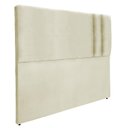 Ver imagem 1 de Cabeceira de Cama Estofada Siena Vertical Essencial Suede Rbl:solteiro Tradicional/bege
