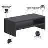 Kit 02 Suportes Para Monitor Stand Home Office Lap 63 cm L03 Preto - Lyam Lyam Decor - 4