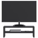 Ver imagem 6 de Kit 02 Suportes Para Monitor Stand Home Office Lap 63 cm L03 Preto - Lyam Lyam Decor