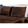 Lençol pra cama casal 3 peças inverno188cm x 138cm toque macio e quentinho - 3