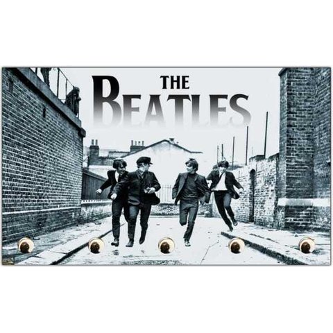 Porta Chaves Banda The Beatles Rock Pop Salas Decorações Organizador Chaveiros