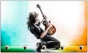 Ver imagem 1 de Porta Chaves Banda Guitarra Guitarrista Salas Decorações Organizador Chaveiros