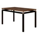 Ver imagem 3 de Conjunto Mesa de Jantar Tubular com 6 Cadeiras Malva Tampo Bp 136cm Nature 151 Sf Preto/cedro - Move
