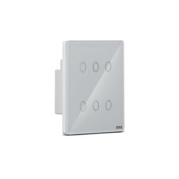 Interruptor Inteligente Compatível Alexa Branco 6 Botões 4x4 Steck - 2