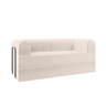 Sofá Modular Mônaco Retrátil Confortável Versátil Bouclé:bege - 1