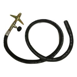 Kit Fogão de ferro fundido 2 bocas e mangueira para p13 - 2