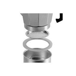 Filtro para Cafeteira Italiana / Moka de Alumínio Reposição - 12 Xícaras - 6