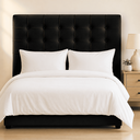 Ver imagem 3 de Cabeceira Cama Box Queen Ana 160 cm Estofada em Veludo com Frame