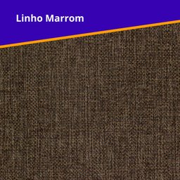 Bicama Box Baú com Linho Marrom 120x203 com Colchão Relax Adorabile Molas Ensacadas Ecoflex - 11