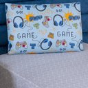 Ver imagem 1 de Jogo de Cama Lençol Bouti Infantil Kids Solteiro 02 Peças - Game
