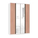 Ver imagem 1 de Guarda Roupa 4 Portas 3 Gavetas 159,2 Cm com Espelho Prime Luciane Móveis