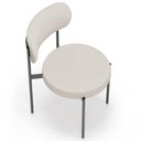Ver mais imagens de Kit 06 Cadeiras Estofadas para Sala de Jantar Louvre L02 Linho Cru - Lyam Decor