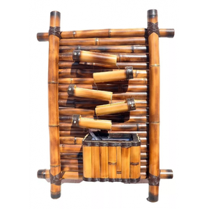 Fonte de Bambu Artesanal 5 Quedas D'água