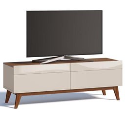 Rack Classic Imcal com 2 Gavetas 1.4 Off White Freijó -12275 - 1
