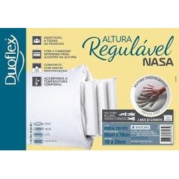 TRAVESSEIRO NASA DUOFLEX ALTURA REGULÁVEL - 2 TRAVESSEIRO NASA DUOFLEX ALTURA REGULÁVEL - 2