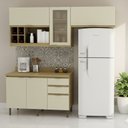 Ver imagem 2 de Armário de Cozinha Moderna 2m 4 Peças New York Móvel na Caixa