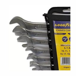 Jogo de Chave Combinadas 6 a 22 mm com 12 Peças - GOODYEAR-GYSPK5008 - 3 Jogo de Chave Combinadas 6 a 22 mm com 12 Peças - GOODYEAR-GYSPK5008 - 3