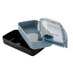 Marmita Electroux Lunch Box Freezer / Micro-ondas / Lava-Louças Preta - 2