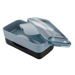 Marmita Electroux Lunch Box Freezer / Micro-ondas / Lava-Louças Preta - 1