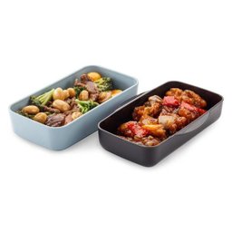 Marmita Electroux Lunch Box Freezer / Micro-ondas / Lava-Louças Preta - 6