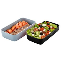 Marmita Electroux Lunch Box Freezer / Micro-ondas / Lava-Louças Preta - 5