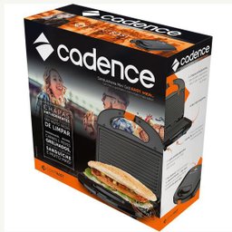 Sanduicheira Minigrill Cadence 750W Contrast SAN238 - 220v - 8 Sanduicheira Minigrill Cadence 750W Contrast SAN238 - 220v - 8