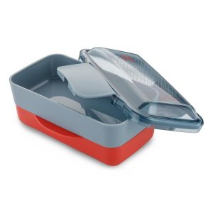 Marmita Electroux Lunch Box Freezer / Micro-ondas / Lava-Louças Vermelha
