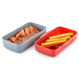 Marmita Electroux Lunch Box Freezer / Micro-ondas / Lava-Louças Vermelha - 5