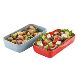 Marmita Electroux Lunch Box Freezer / Micro-ondas / Lava-Louças Vermelha - 6