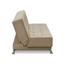 Ver imagem 6 de Sofá Cama 3 Lugares 1,80m Daise Suede Bege Madelina Decor