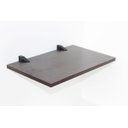 Ver imagem 1 de Prateleira MDF Reta com Suporte PEAD Tabaco 20x60 D-Core