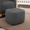 Ver imagem 2 de Puff Decorativo Orgânico para Sala Quarto Saori W01 Linho Cinza Escuro - Lyam Decor