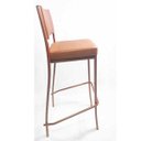 Ver imagem 4 de Kit 2 Banquetas EMPILHÁVEL Cobre alta assento e encosto Cobre - Poltronas do Sul