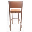 Ver imagem 6 de Kit 2 Banquetas EMPILHÁVEL Cobre alta assento e encosto Cobre - Poltronas do Sul
