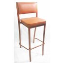 Ver imagem 3 de Kit 3 Banquetas EMPILHÁVEL Cobre alta assento e encosto Cobre - Poltronas do Sul